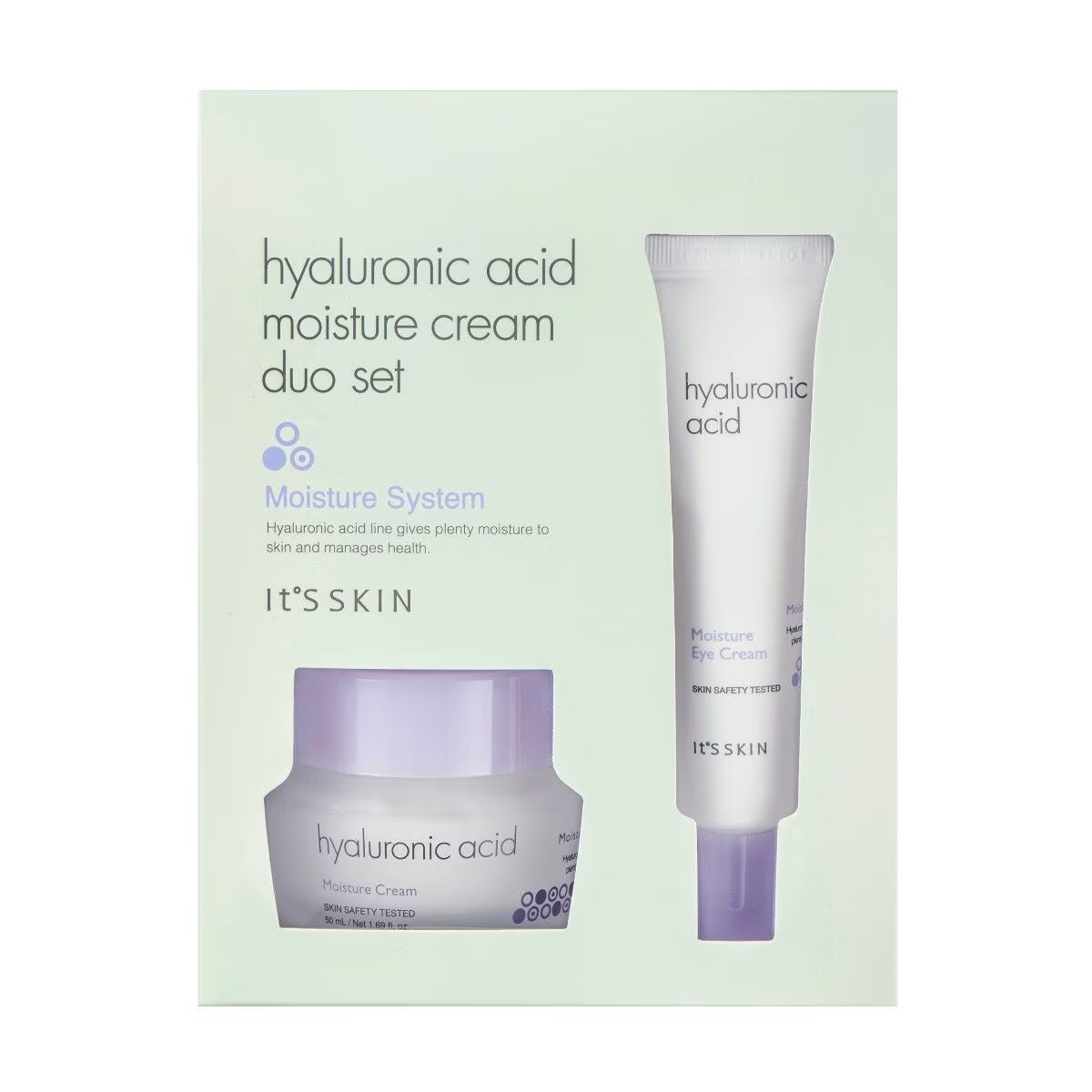 ITS SKIN Hyaluronic Acid Moisture Cream Dou Set