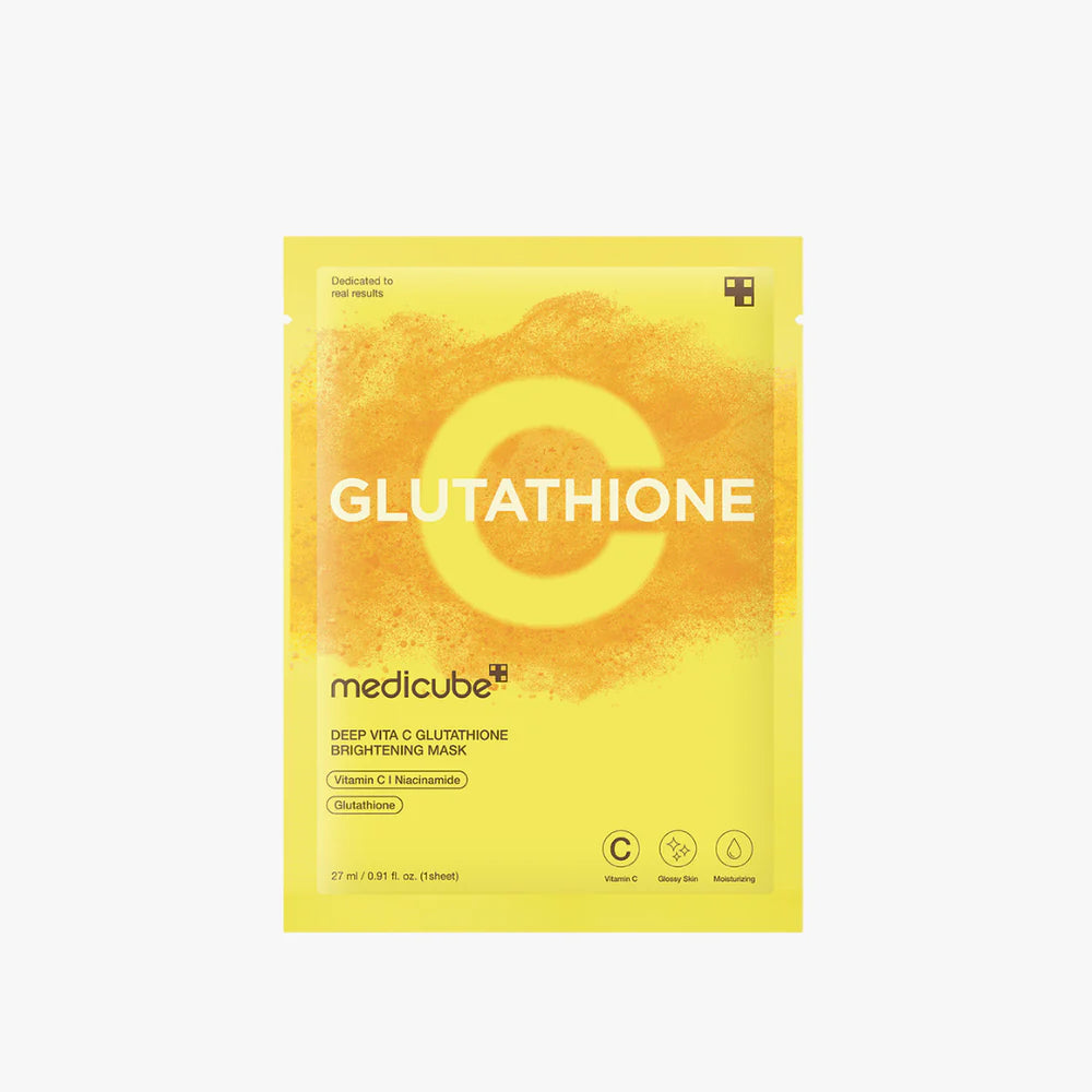 Medicube Deep Vita C Glutathione Brightening Mask 1pc