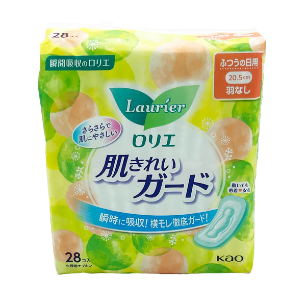 KAO LAURIER Daytime Sanitary No Wing 20.5cm 28pcs