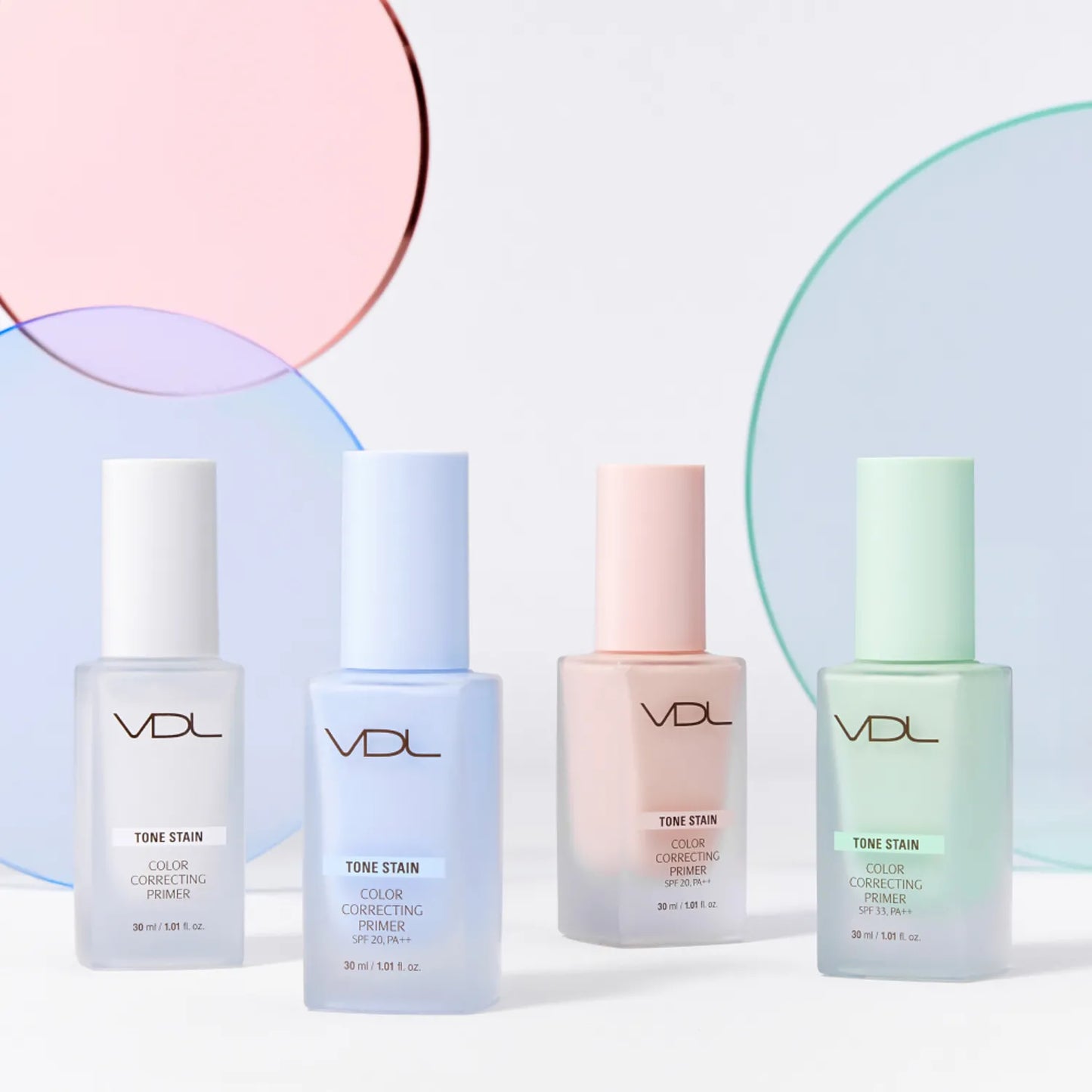 VDL Tone Stain Color Correcting Primer ROSE QUARTZ 30ml