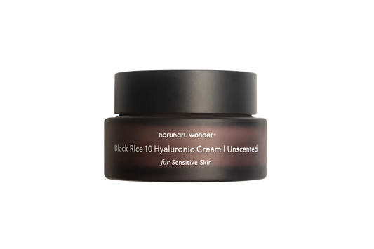 HARUHARU WONDER BLACK RICE 10 HYALURONIC CREAM UNSCENTED 50ML