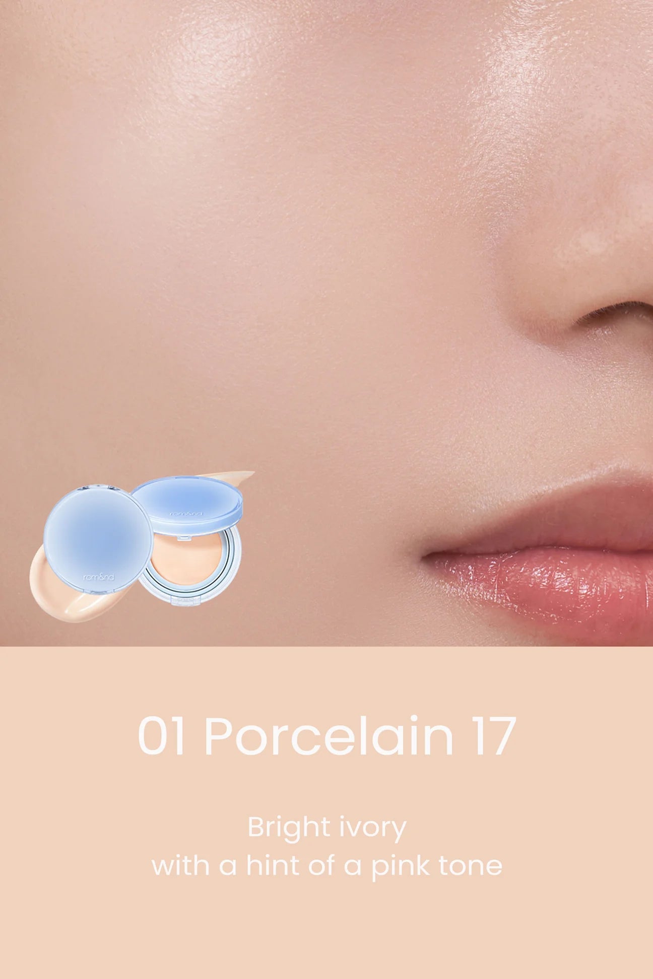 ROMAND Bare Water Cushion
