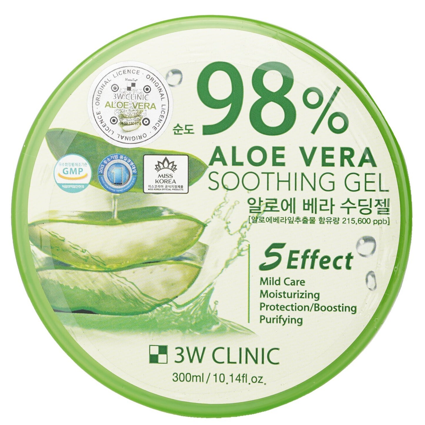 3W CLINIC ALOE VERA SOOTHING GEL
