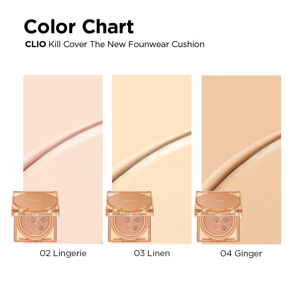 CLIO Kill Cover The New Founwear Cushion 15g*2