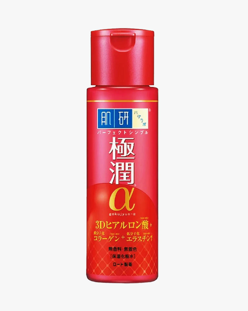 Rohto Hadalabo Gokujyun Alpha Anti-Aging Toner & Moisture