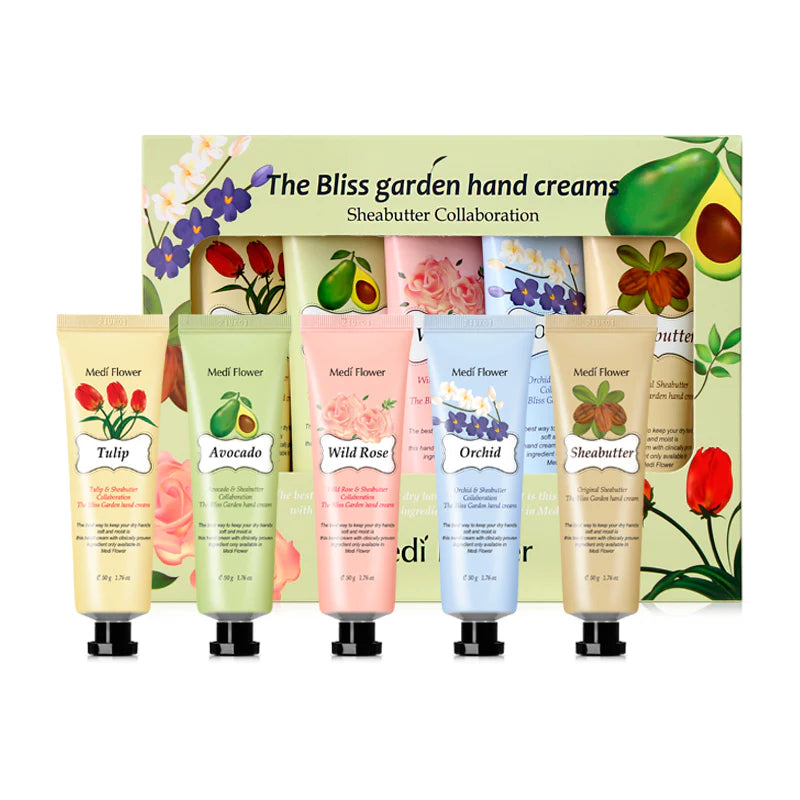 MEDI FLOWER The Bliss Garden Hand Cream Set
