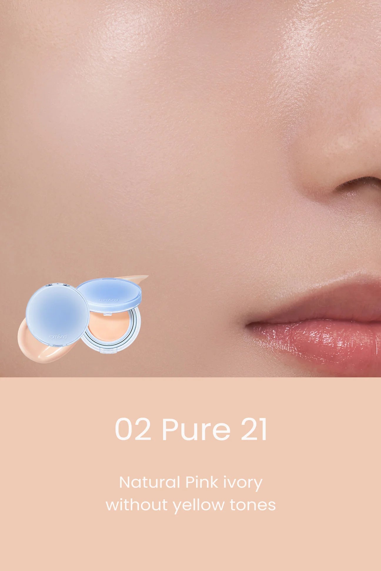ROMAND Bare Water Cushion