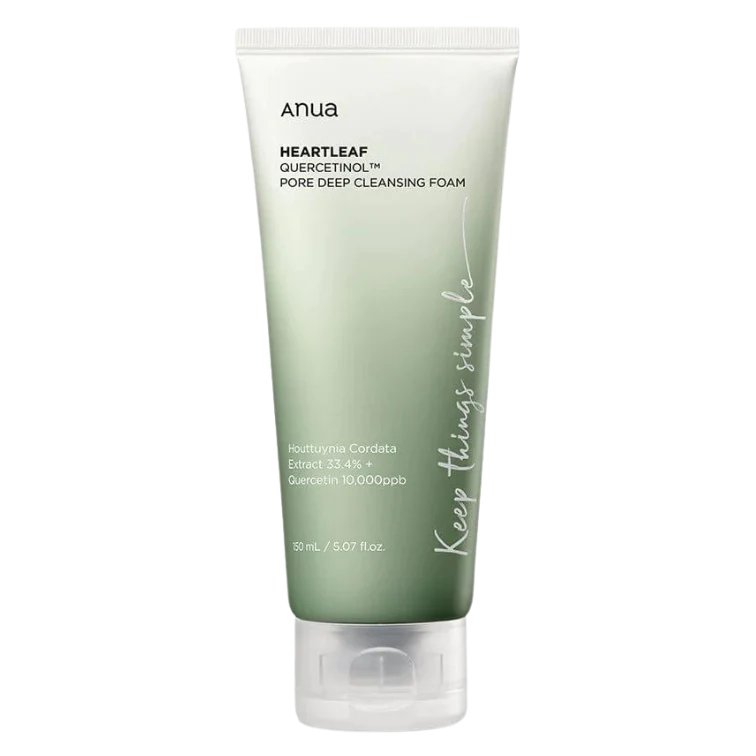 ANUA Heartleaf Quercetinol Pore Deep Cleansing Foam 150ml