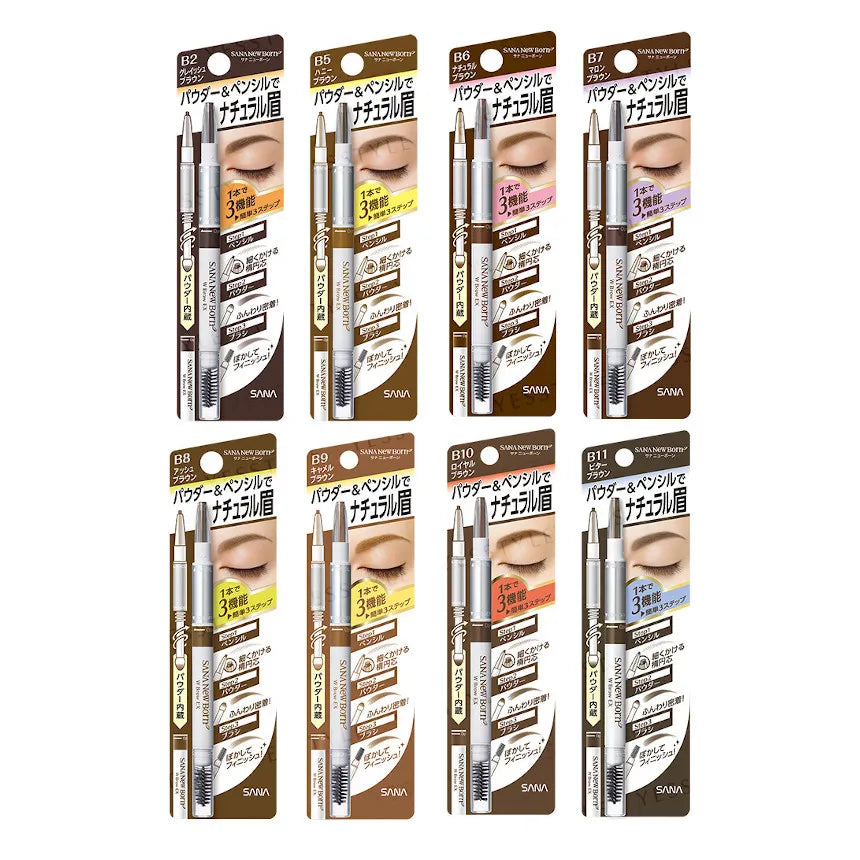 SANA NEW BORN EYEBROW MASCARA AND PENCIL