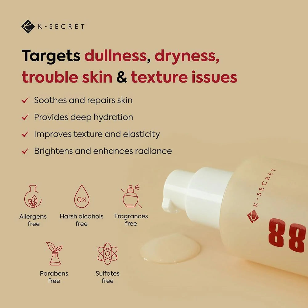 KSECRET SEOUL 1988 Essence: Snail Mucin 97% + Rice 100ml