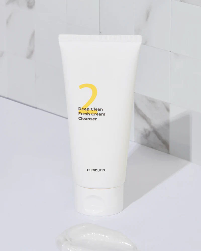 NUMBUZIN NO.2 DEEP CLEAN FRESH CREAM CLEANSER 120ML