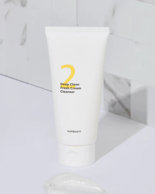 NUMBUZIN NO.2 DEEP CLEAN FRESH CREAM CLEANSER 120ML