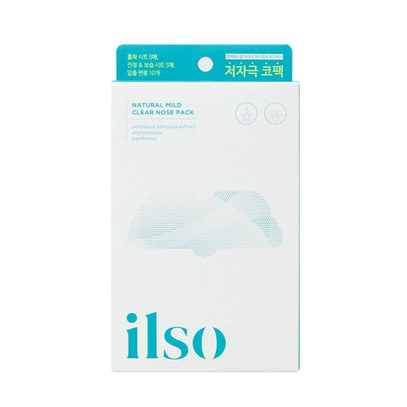 ilso Natural Mild Clear Nose Pack 5pcs