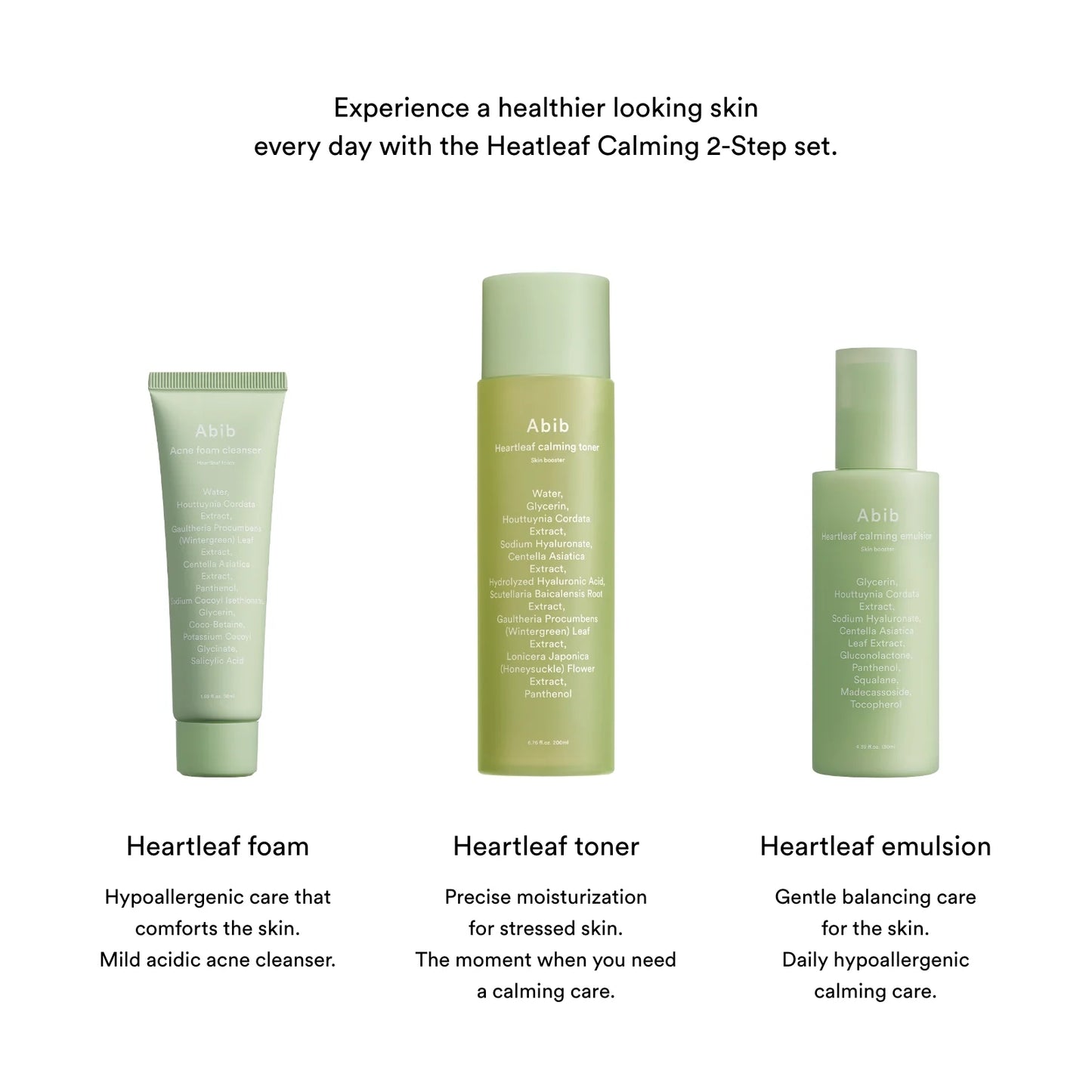 ABIB Heartleaf Calming 2 Step Set