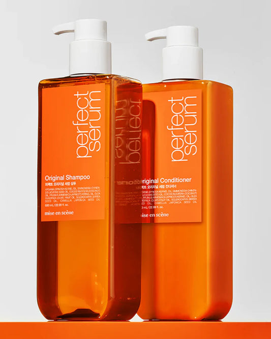 MISE EN SCENE Perfect Serum Shampoo & Conditioner 680ml