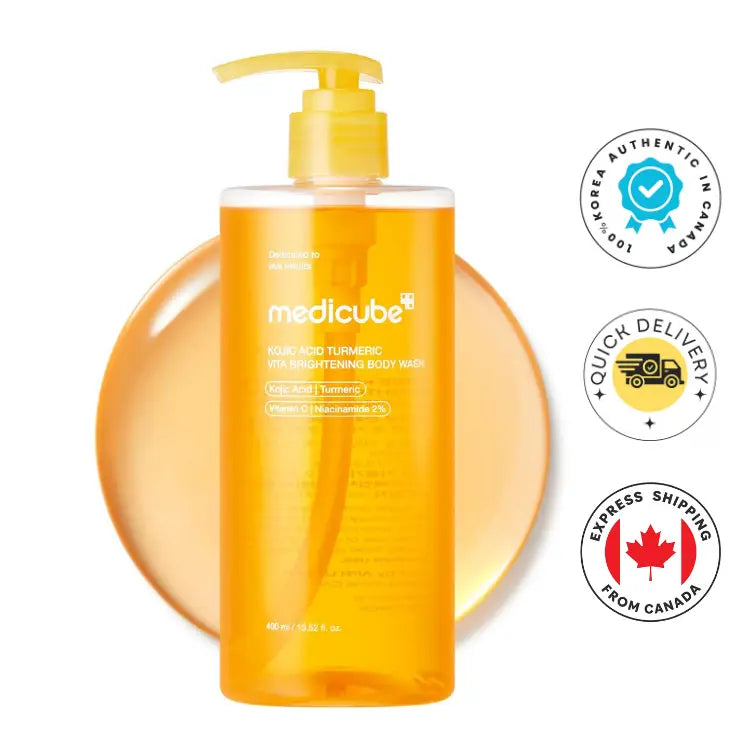 Medicube Kojic Acid Turmeric Brightening Body Wash 400ml