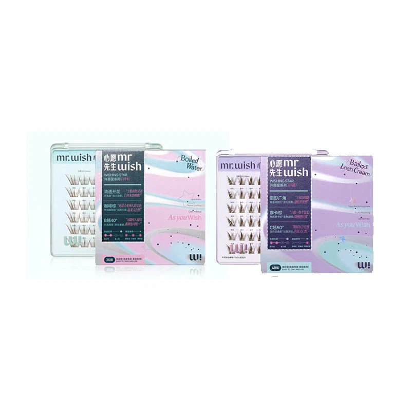 MR WISH Wishing Star Glue Free False Eyelashes 2 types