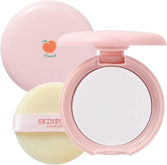 SKINFOOD PEACH COTTON PORE BLUR PACT 4G