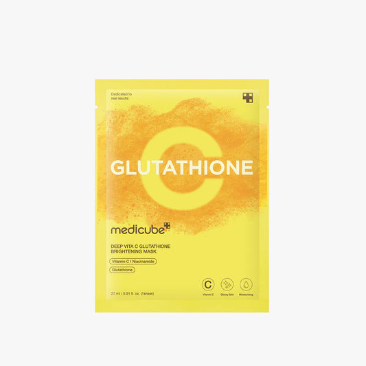 Medicube Deep Vita C Glutathione Brightening Mask 1pc