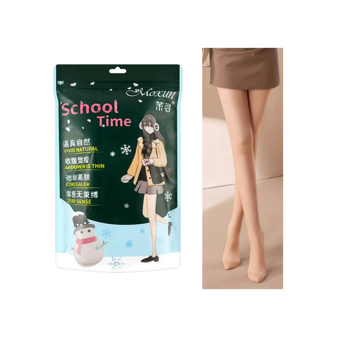 MOXUN Fleece Pantyhose