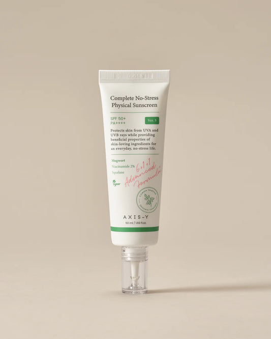 AXISY Complete No-Stress Physical Sunscreen SPF 50+ 50ml