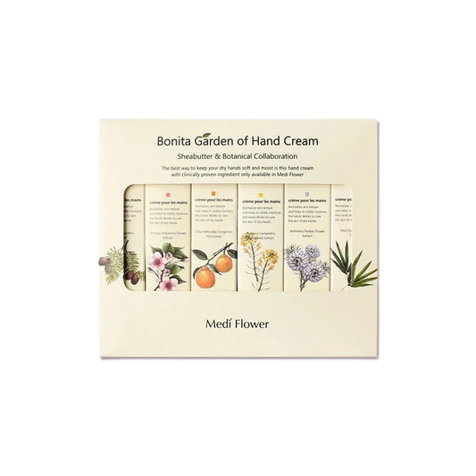 MEDI FLOWER Bonita Garden Hand Cream Set (75gx6)