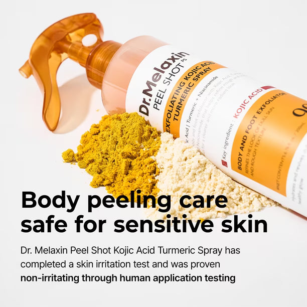 Dr.Melaxin Peel Shot Exfoliating Kojic Acid Turmeric Spray 200ml