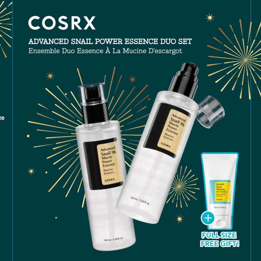 COSRX -- Advanced Snail Power Essence Duo Set