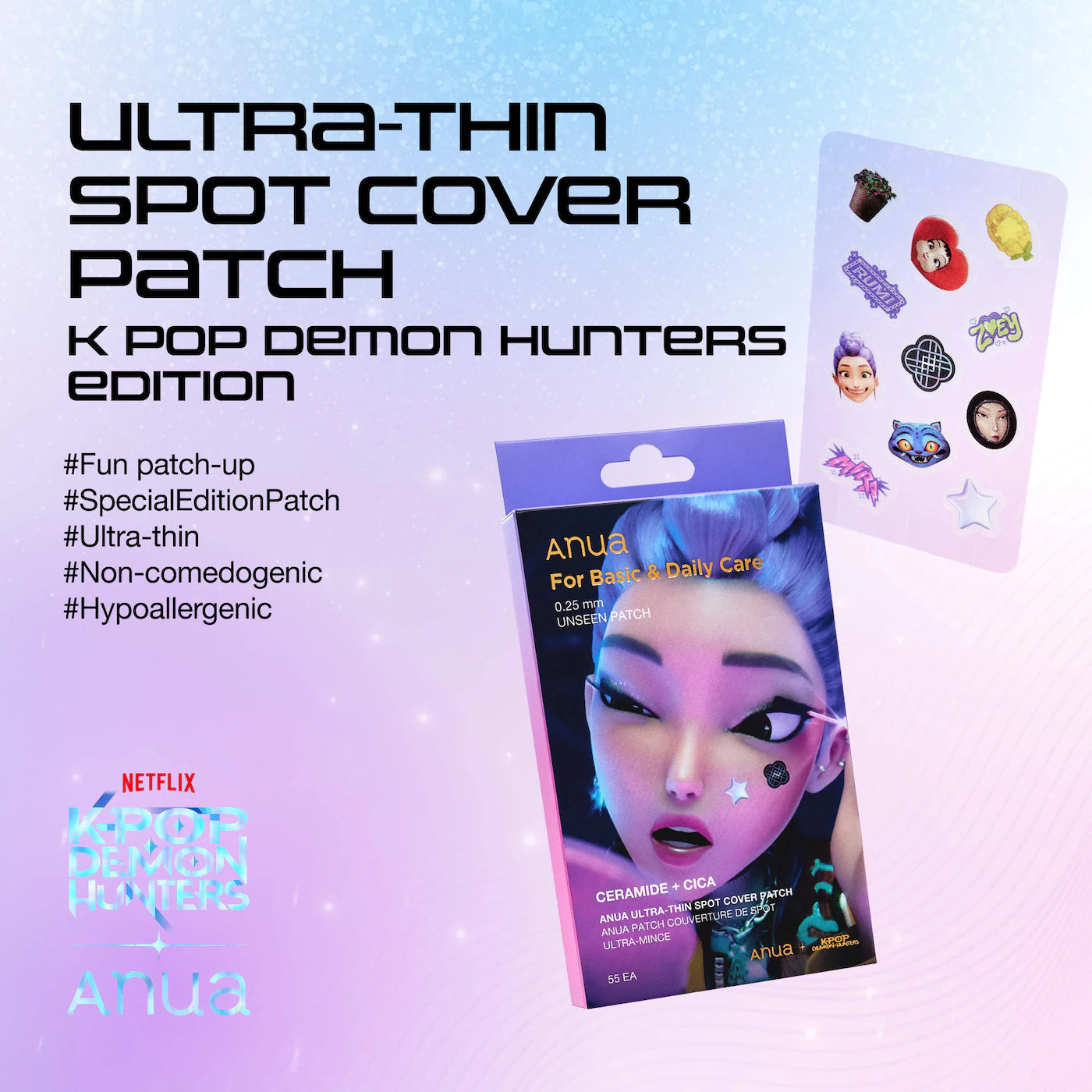 Anua K-Pop Demon Hunters Ultra-Thin Spot Cover Patch