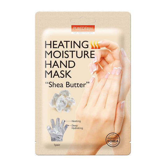 PUREDERM Heating Moisture Hand Mask Shea Butter 1 Pair