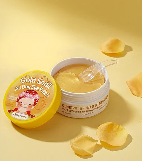 DIAPREITY Gold Snail All Day Eye Patch 60pcs