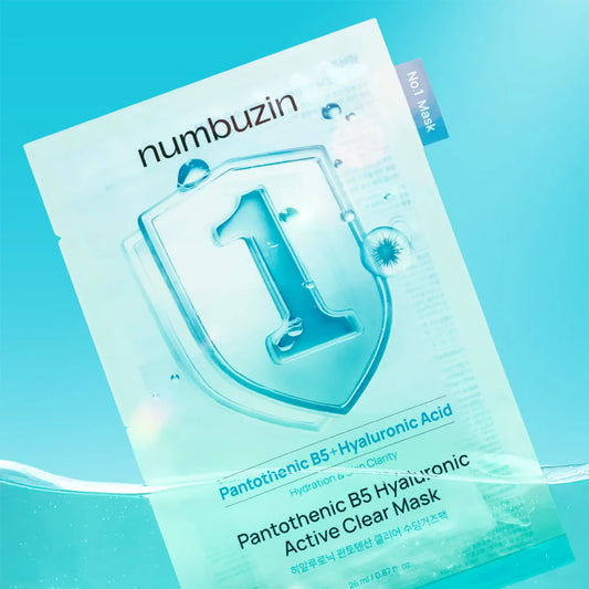 Numbuzin Pantothenic B5 Hyaluronic Active Clear Mask 1pc