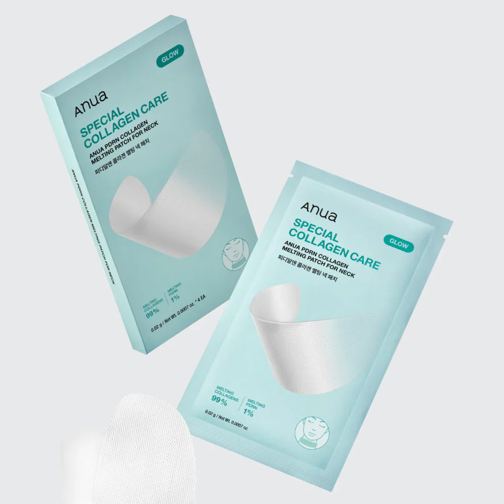 Anua PDRN Collagen Melting Patch For Face & Neck 4pcs