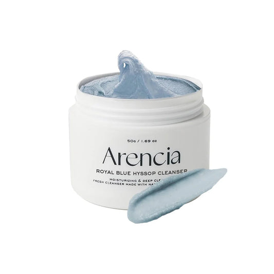 Arencia Blue Hyssop Rice Mochi Cleanser 120g