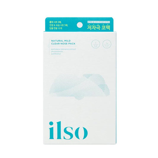 ilso Natural Mild Clear Nose Pack 5pcs