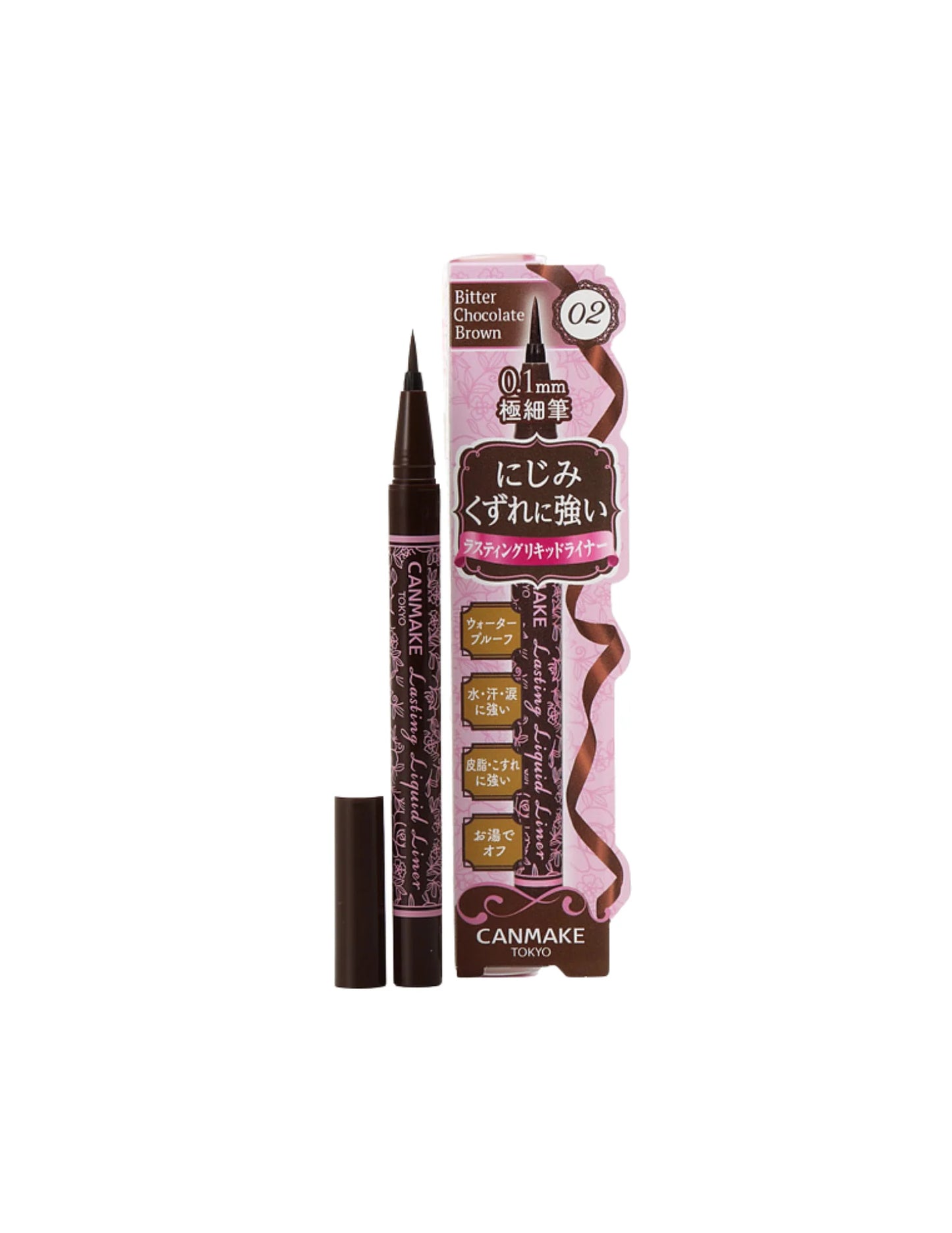 CANMAKE Lasting Liquid Liner 02 Choco Brown