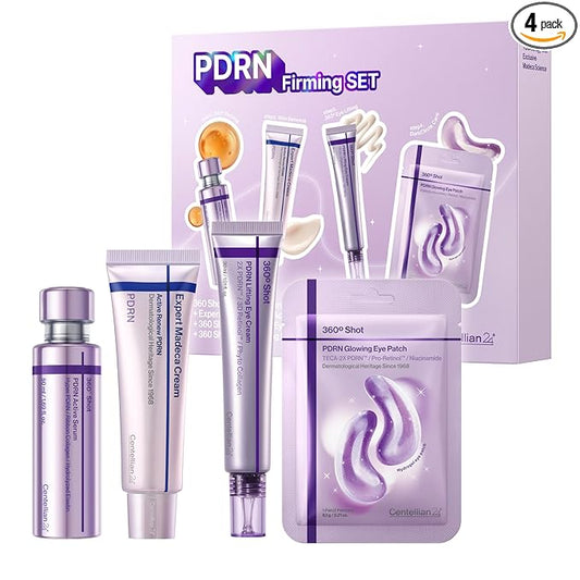 Centellian24+ PDRN Bundle Set (Serum + Cream + Eye Cream + Eye Patches)