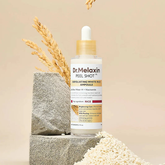 Dr.Melaxin Peel Shot Exfoliating White Rice Ampoule 80ml