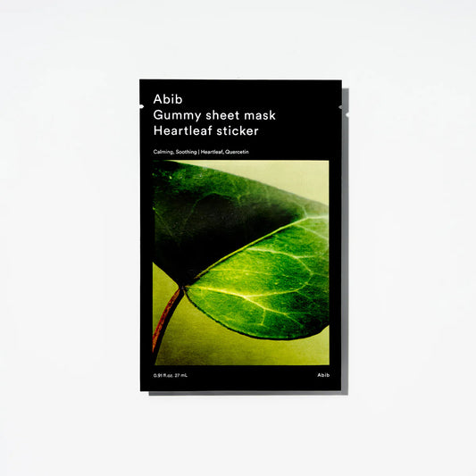 Abib Gummy Sheet Mask Heartleaf Sticker 1pc
