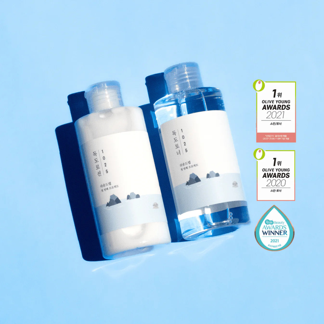 ROUND LAB 1025 Dokdo Toner + Lotion Special Set 200m*2