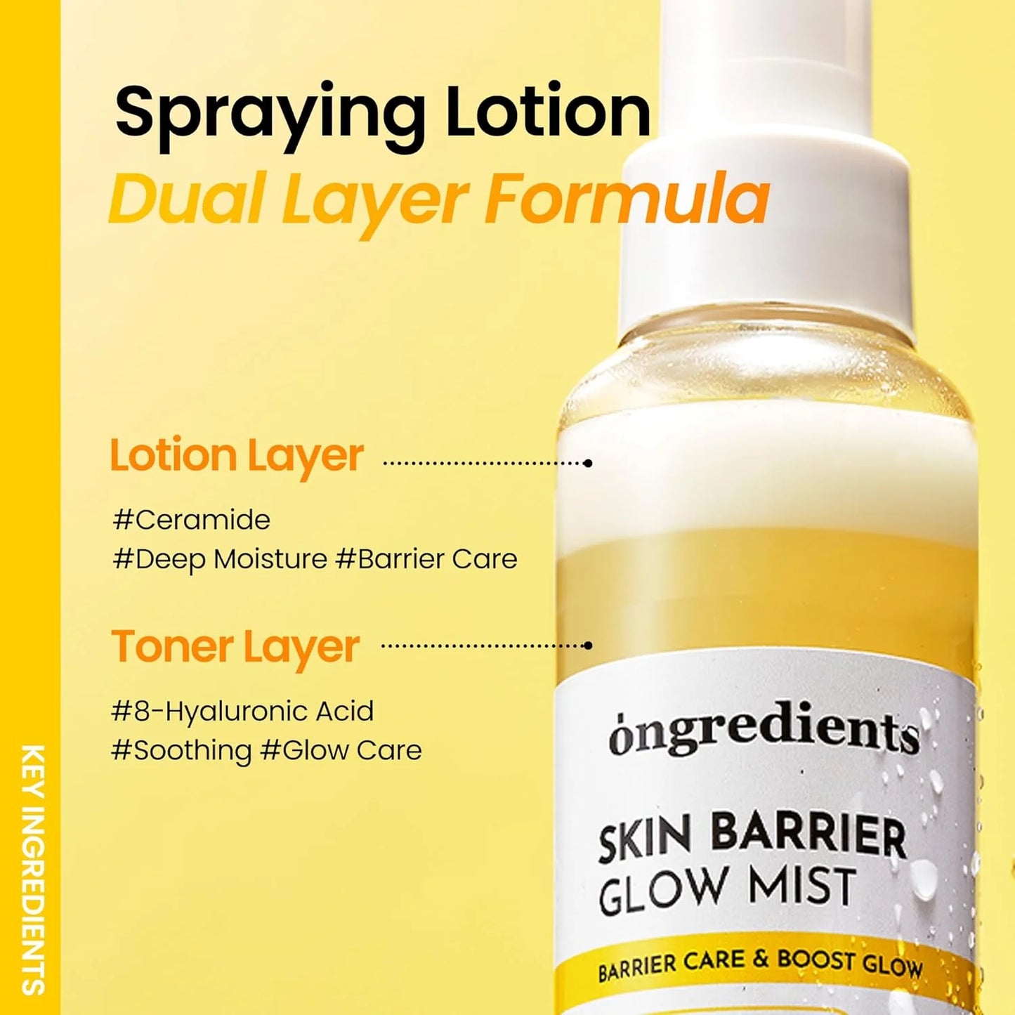 Ongredients Skin Barrier Glow Mist 50ml