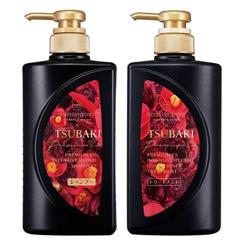 Shiseido Tsubaki X nicolai bergmann Premium EX Intensive Repair Shampoo & Conditioner