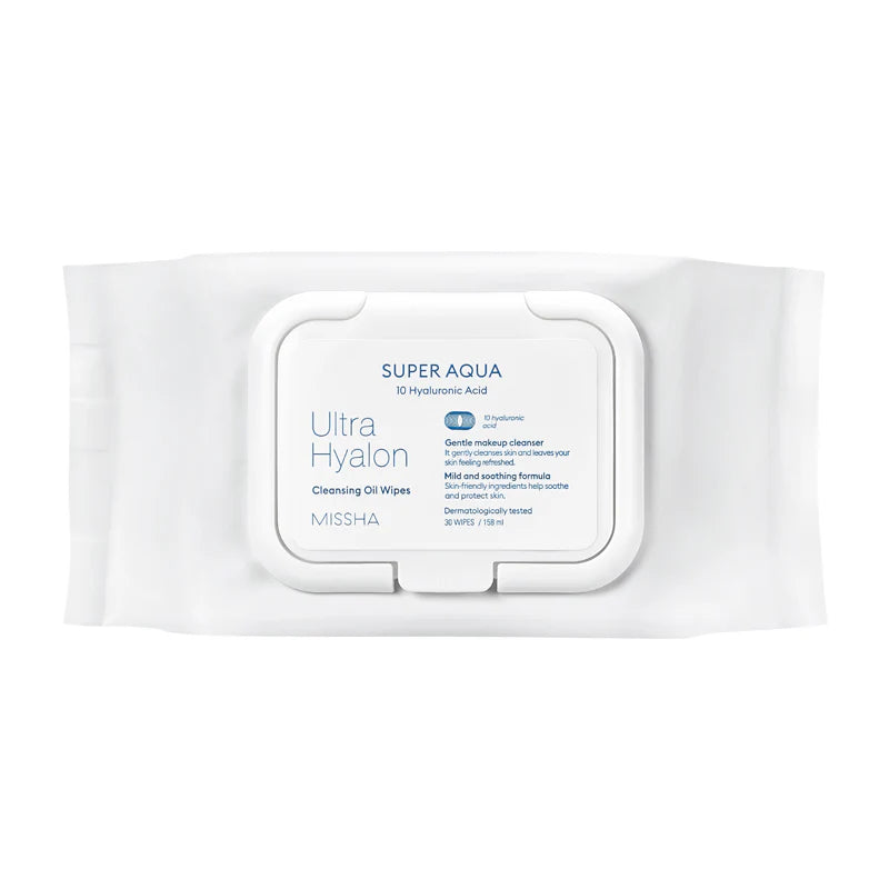 MISSHA SUPER AQUA ULTRA HYALON CLEASING OIL WIPES (30EA)