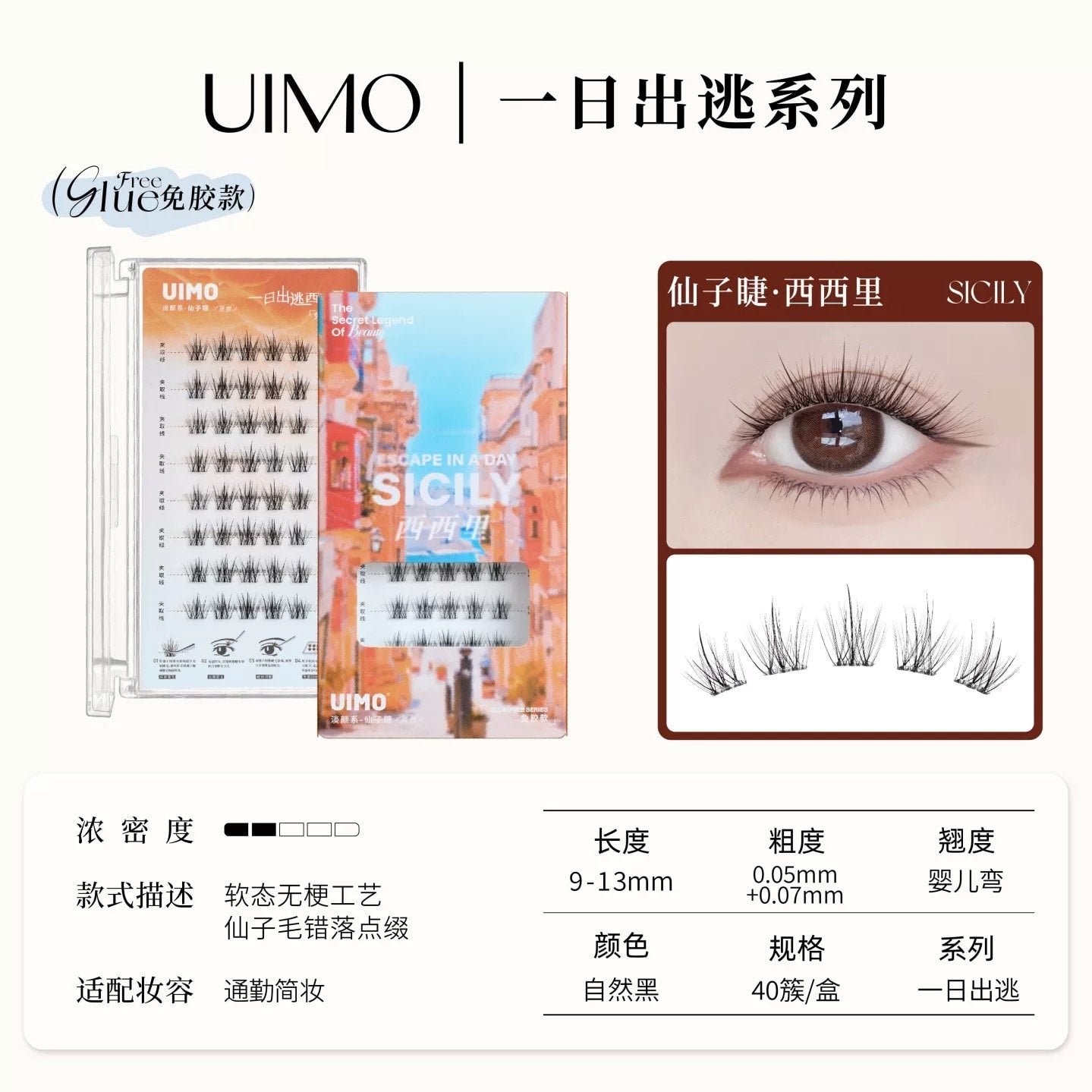 UIMO -- False Eyelash 2 types