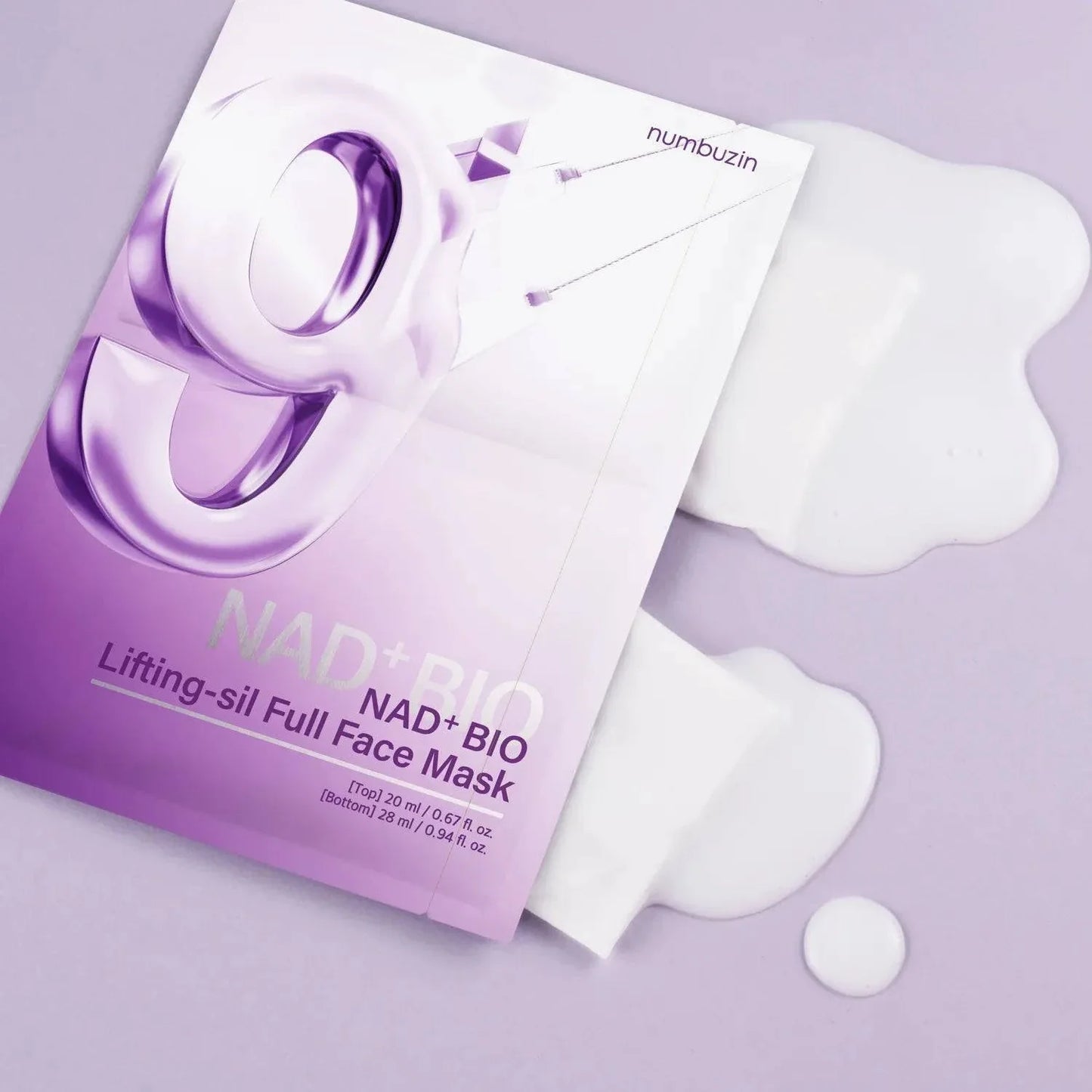 NUMBUZIN No.9 NAD Bio Lifting Full Cover Facial Mask 1pc