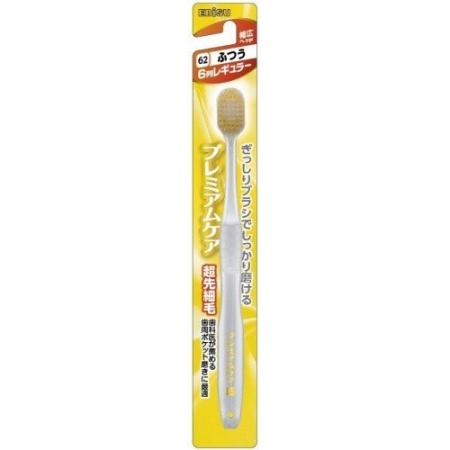 EBISH premium toothbrush 6 row R normal Red