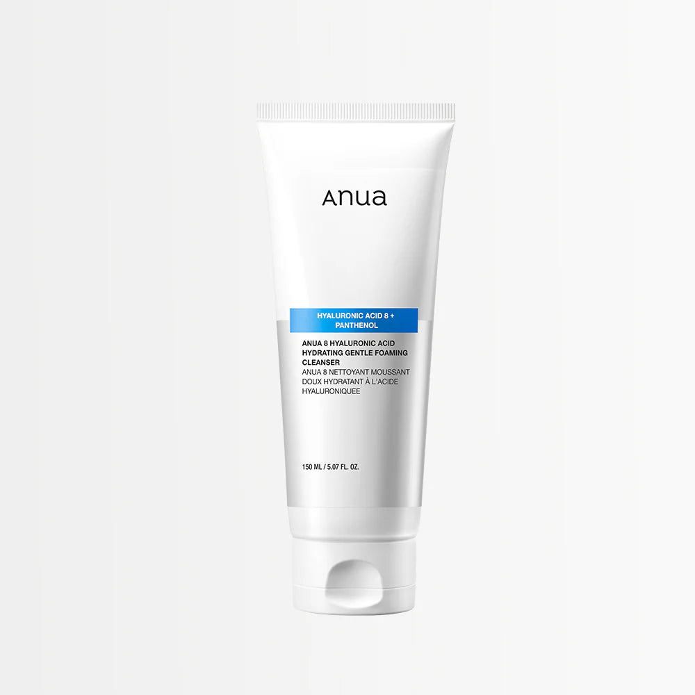 ANUA 8 Hyaluronic Acid Hydrating Gentle Foaming Cleanser 150ml