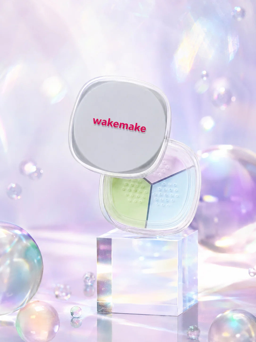 WAKEMAKE Stay Fixer Finish Powder 01 Pale Clear