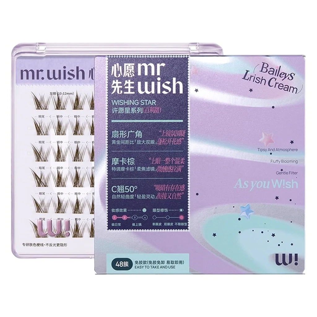 MR WISH Wishing Star Glue Free False Eyelashes 2 types
