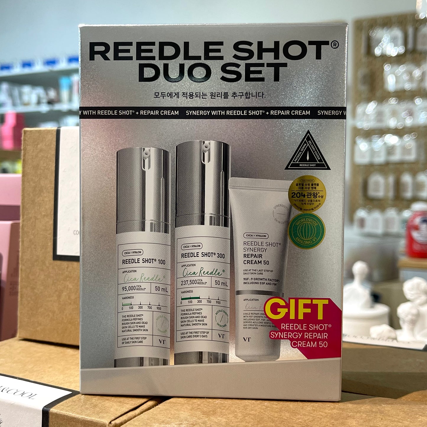 Vt Cosmetics Cica Reedle Shot 3kinds Set